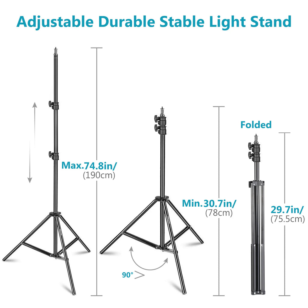 Aro de Luz LED NEEWER SRP18-2.4G 18" con Control Inalámbrico