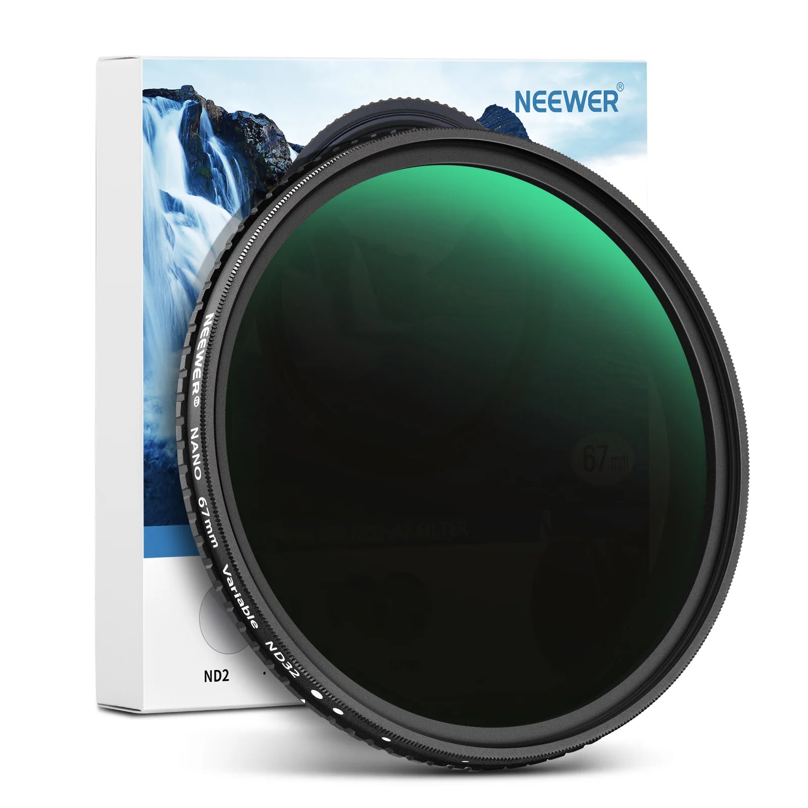 Filtro Variable ND2–ND32 NEEWER FL-ND2-32S 77 mm