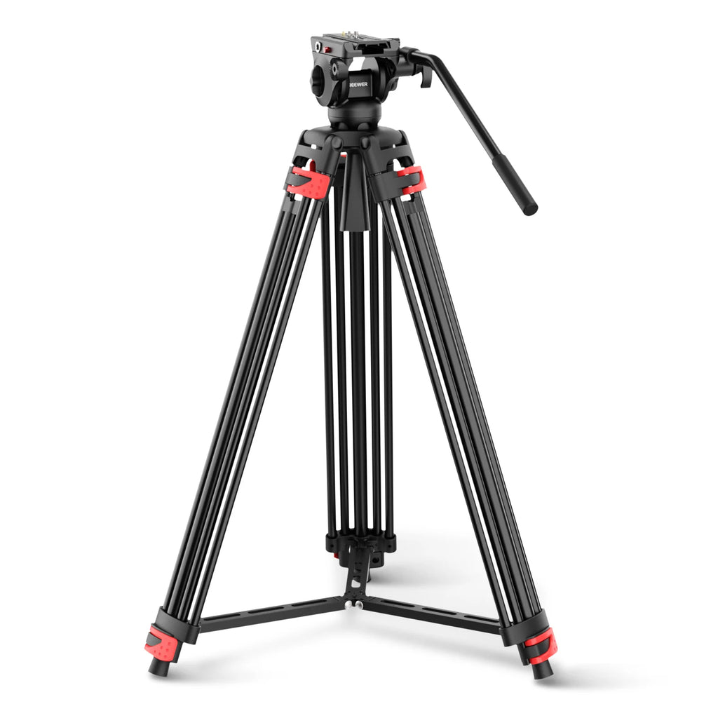 Trípode para Video NEEWER BASICS TP37 74" con Cabezal Fluido