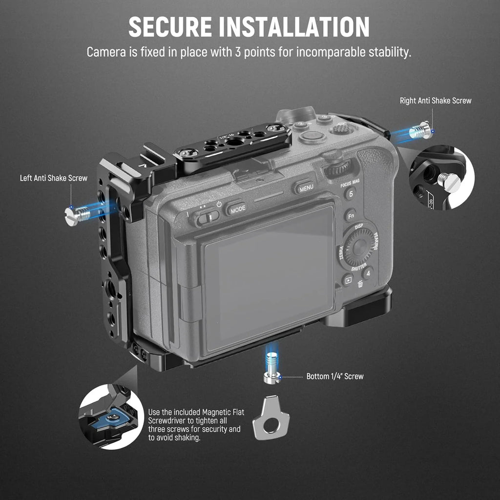 Cage Profesional NEEWER CA011 para Sony FX3 y FX30
