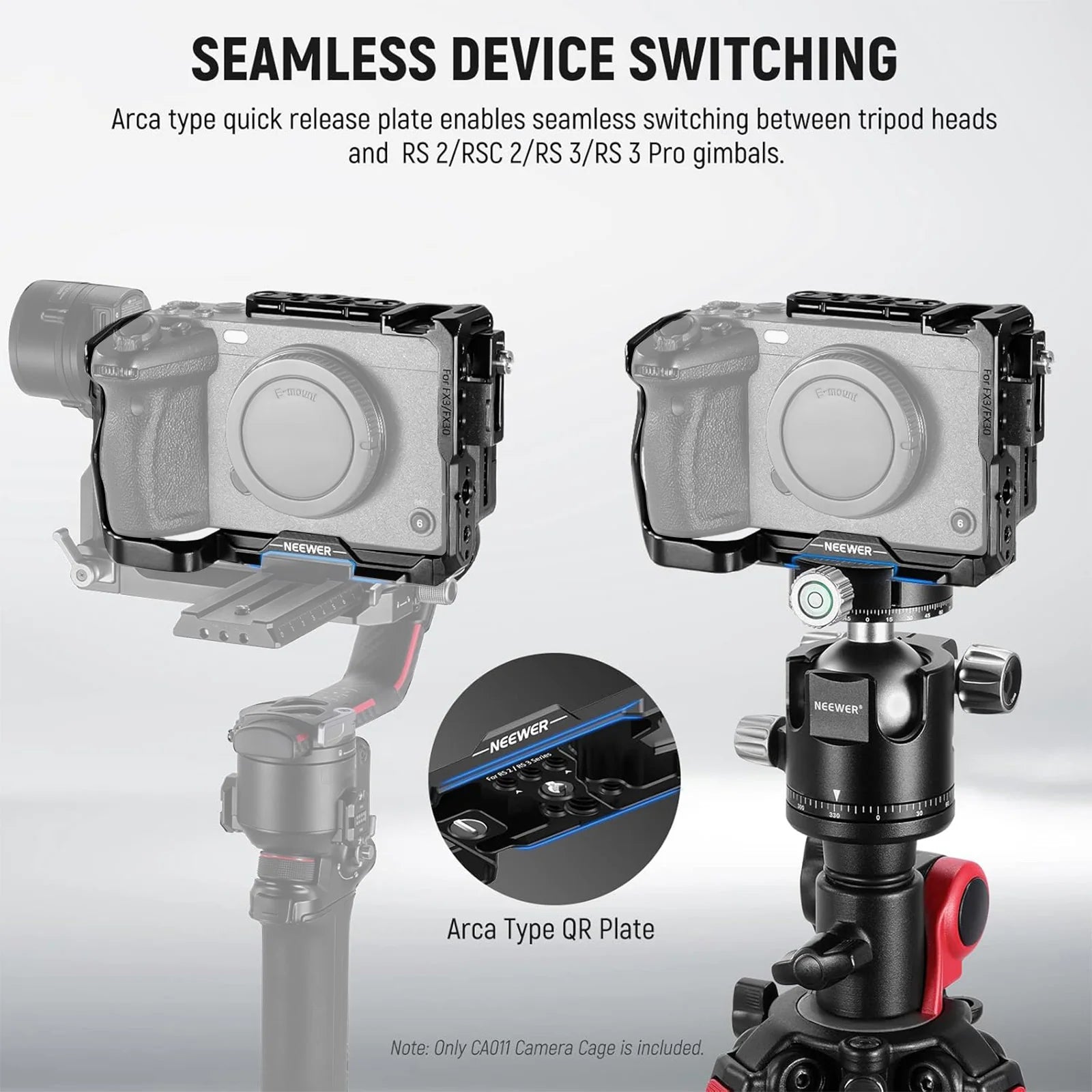 Cage Profesional NEEWER CA011 para Sony FX3 y FX30