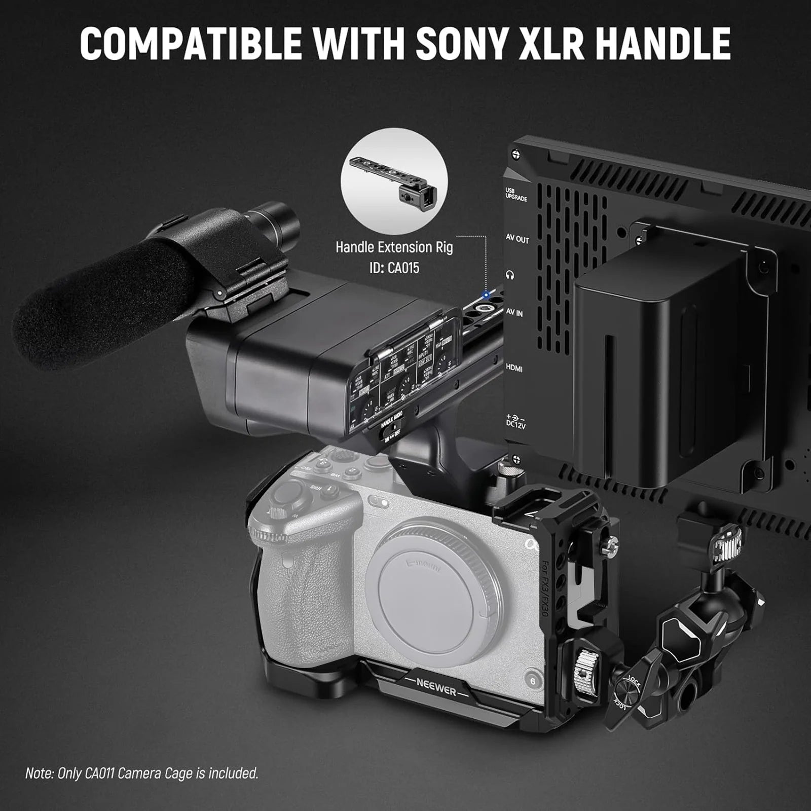 Cage Profesional NEEWER CA011 para Sony FX3 y FX30
