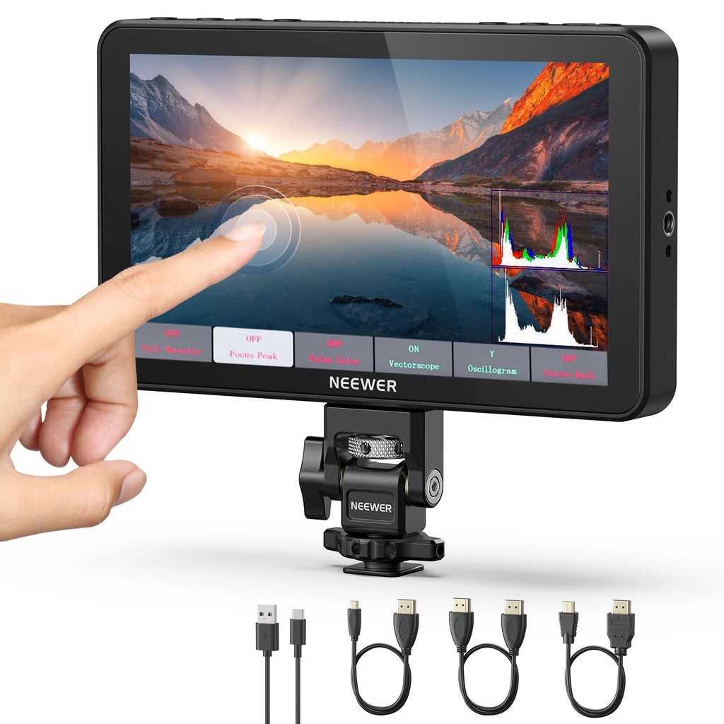Monitor de Campo NEEWER F700 7" Full HD Touch 2000 Nits